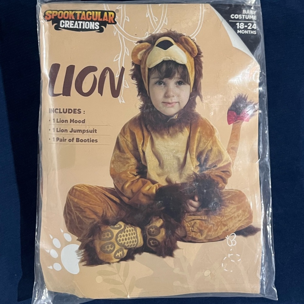 Lion Costume Size 18 - 24 months